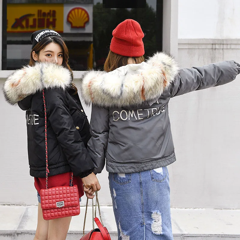 Parka Mujer Invierno 2019 Women Short Winter Jackets Hooded With Fur Collar Thick Warm Cotton Padded Coat Snow Outerwear
Parka Mujer Invierno 2019 Women Short Winter Jackets Hooded With Fur Collar Thick Warm Cotton Padded Coat Snow Outerwear