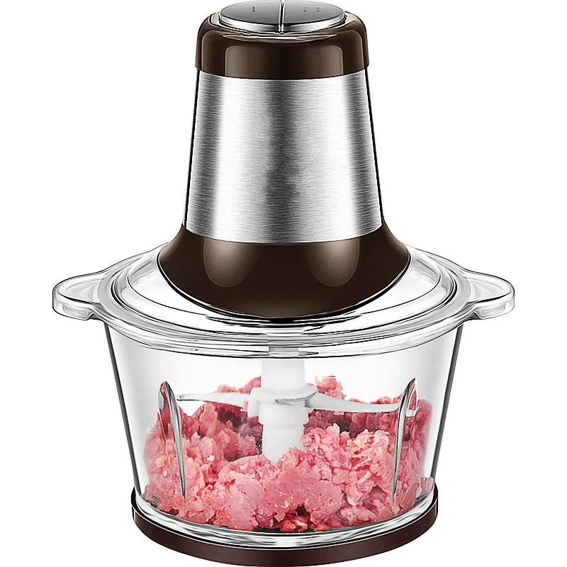 Meat Grinders USES an electric stainless steel grinder to chop up minced and stir-fried cabbage with capsicum garlic
Meat Grinders USES an electric stainless steel grinder to chop up minced and stir-fried cabbage with capsicum garlic