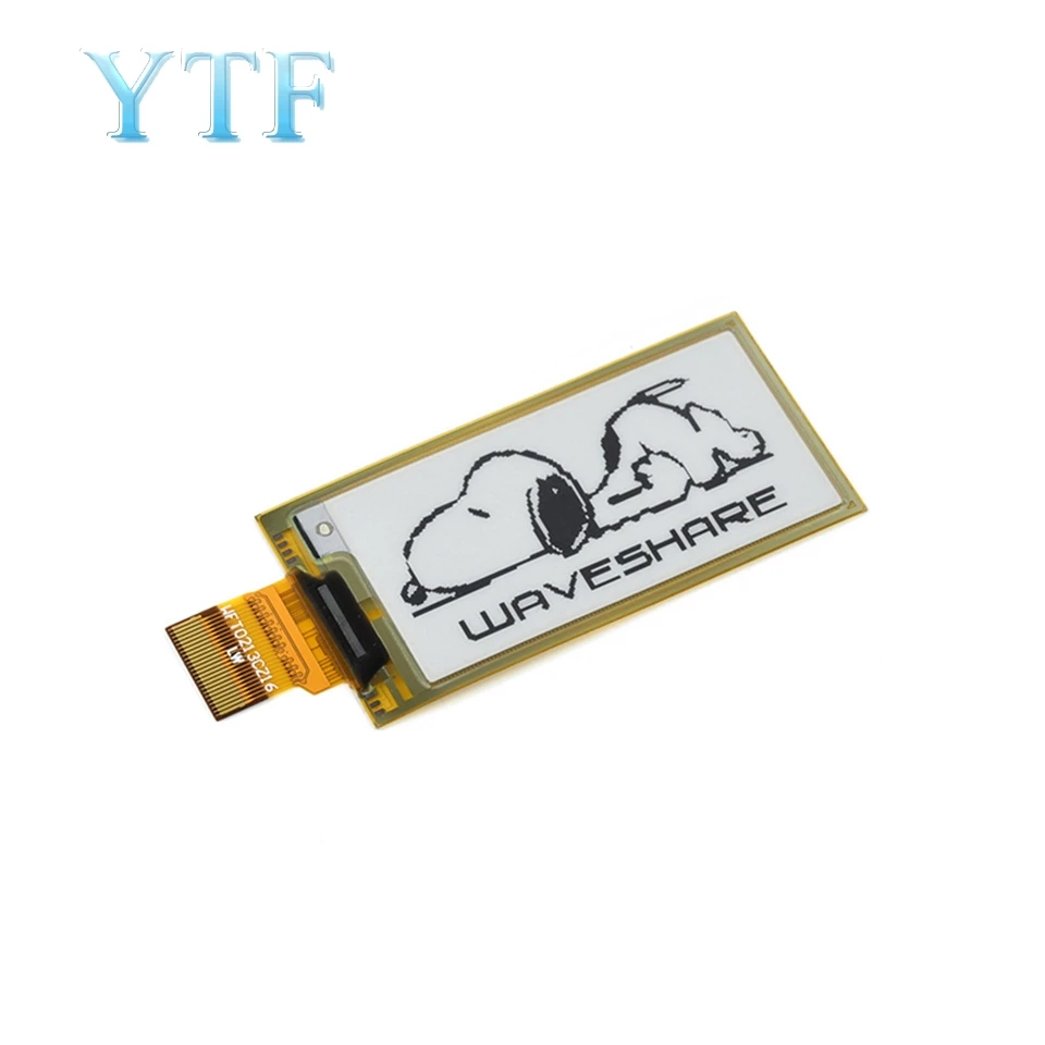 2.13 inch electronic paper Flexible ink screen bare screen Can be partially refreshed Support Raspberry Pi
2.13 inch electronic paper Flexible ink screen bare screen Can be partially refreshed Support Raspberry Pi
