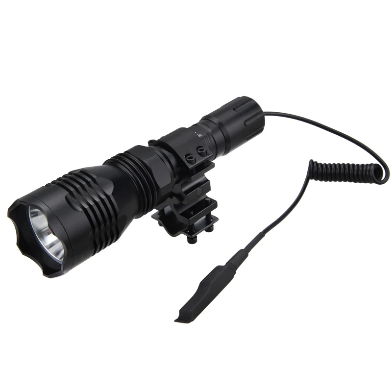 Waterproof Tactical Green/Red/ White LED Rifle Hunting Light +Pressure Switch+25 MM Scope Mount+18650 Battery+USB Charger
Waterproof Tactical Green/Red/ White LED Rifle Hunting Light +Pressure Switch+25 MM Scope Mount+18650 Battery+USB Charger