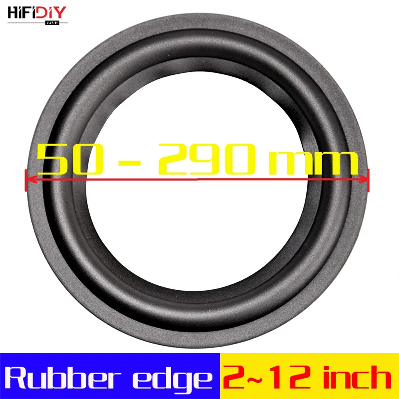 HIFIDIY LIVE 4-12 inch woofer Speaker Repair Parts Rubber surround edge Folding Ring Subwoofer(100~300mm) 4 5 6.5 7 8 10 12
HIFIDIY LIVE 4-12 inch woofer Speaker Repair Parts Rubber surround edge Folding Ring Subwoofer(100~300mm) 4 5 6.5 7 8 10 12