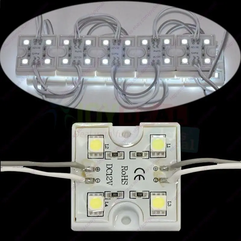 20pcs Waterproof DC12V Super Bright White 3535 5050 4SMD LED Module Strings Channel Sing Letter
20pcs Waterproof DC12V Super Bright White 3535 5050 4SMD LED Module Strings Channel Sing Letter