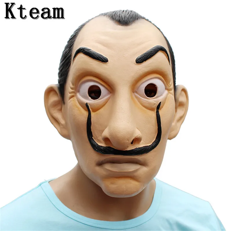 Top Grade 2018 Hot" La Casa De Papel" Face Mask "Salvador Dali" Cosplay Movie Mask Realistic Party Full head Mask Helmet Toys
Top Grade 2018 Hot" La Casa De Papel" Face Mask "Salvador Dali" Cosplay Movie Mask Realistic Party Full head Mask Helmet Toys