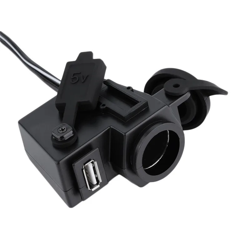 New 1Piece Motorcycle Waterproof 12V Cigarette Lighter USB Power Socket Charger For Phone 5V 2.1A 2.0 USB Charging Free Shipping
New 1Piece Motorcycle Waterproof 12V Cigarette Lighter USB Power Socket Charger For Phone 5V 2.1A 2.0 USB Charging Free Shipping