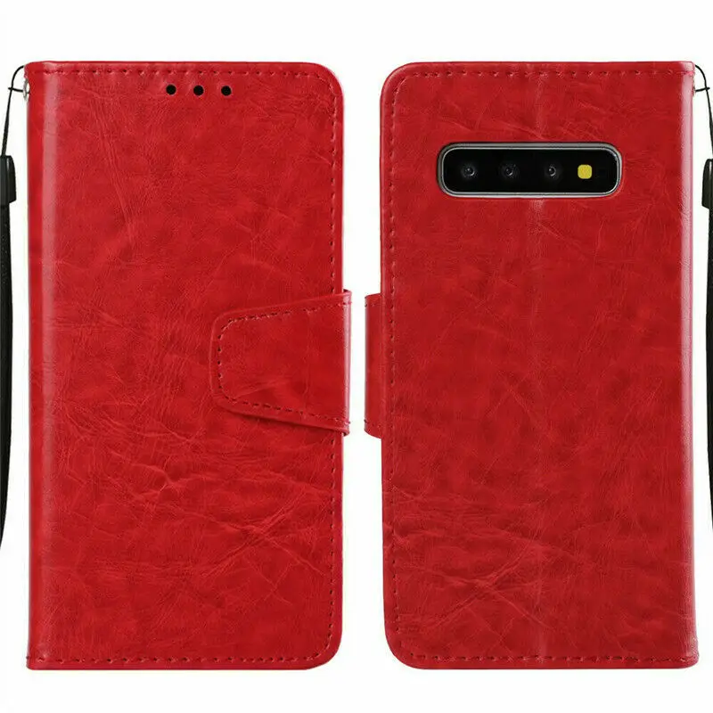Zeallion для самсунга S8 S9 S10 плюс J3 J4 J6 J7 J8 A6 A7 2018 Note 9 Ретро Магнитный кожаный