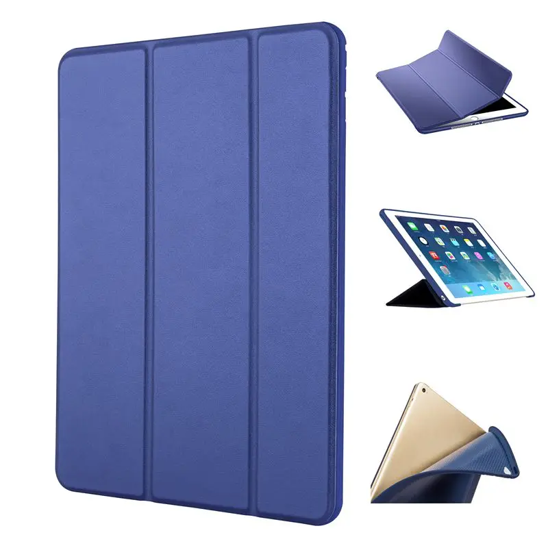Для Apple Ipad Mini 4 Чехол A1538 A1550 силиконовый мягкий чехол из искусственной кожи смарт