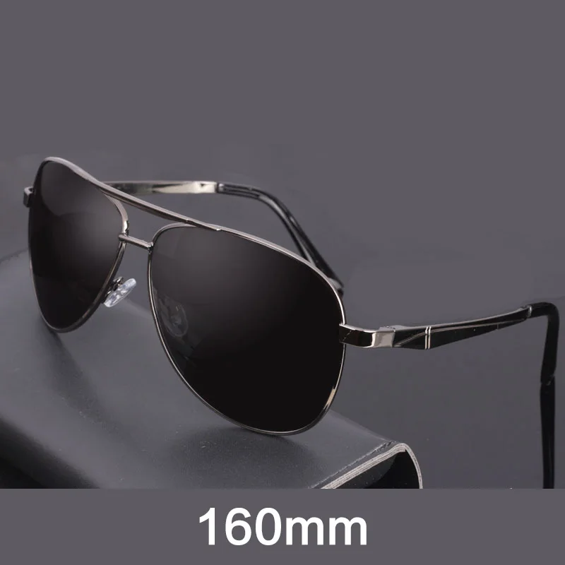 160 мм мужские солнцезащитные очки поляризационные большие огромные для мужчин