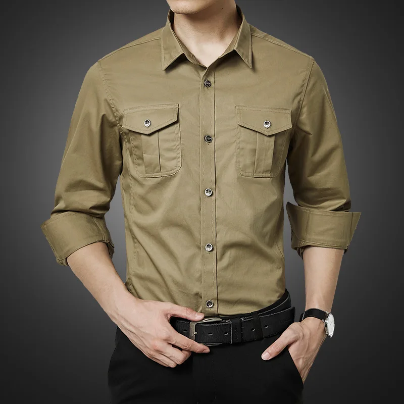 Mens Cotton Blend Single Breasted OL Work Lapel Collar Long Sleeve Shirts Casual Male Shirt
Mens Cotton Blend Single Breasted OL Work Lapel Collar Long Sleeve Shirts Casual Male Shirt
