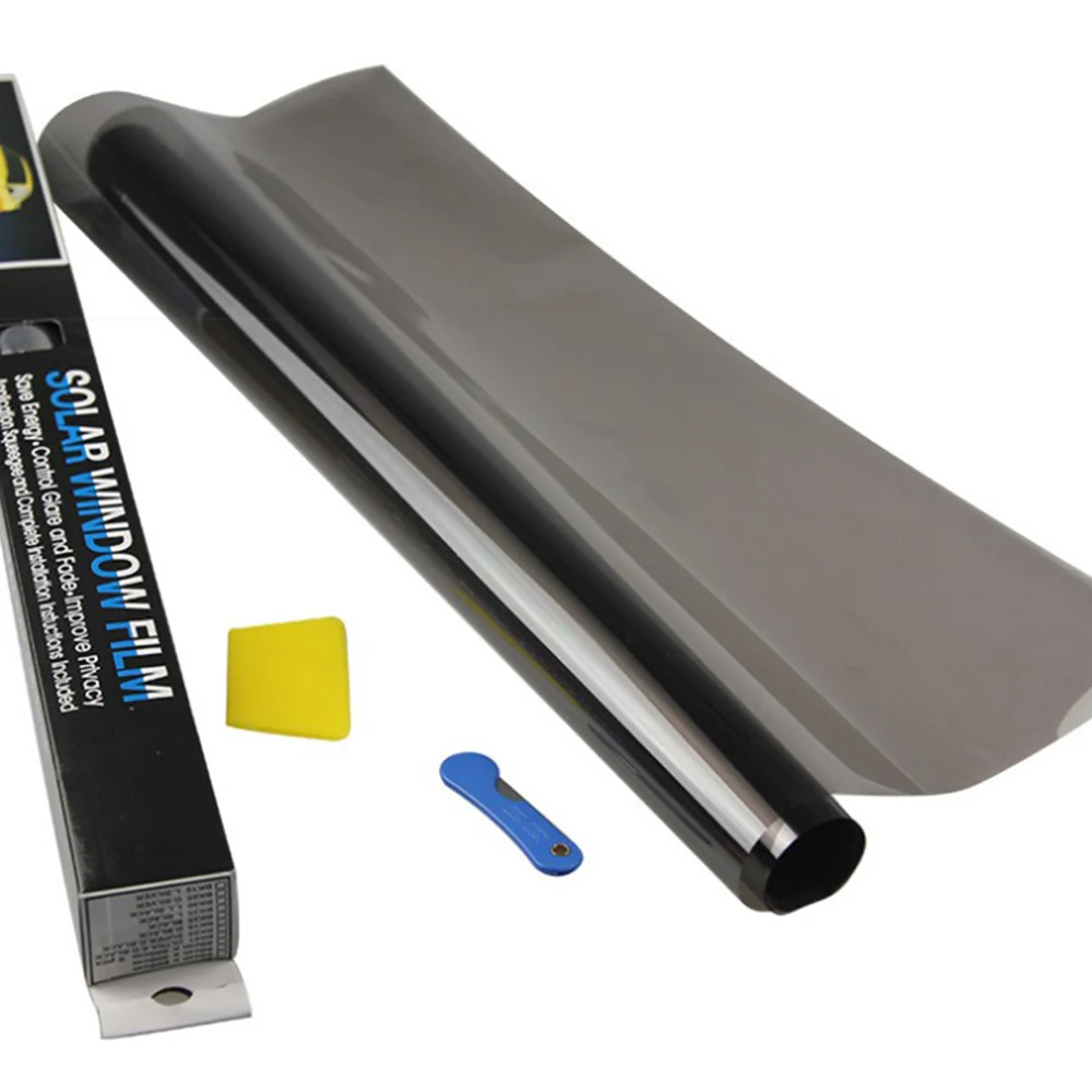 50* 300cm Black Window Tint Film Glass 25% Roll 1 PLY Auto House Commercial UV+Insulation Car Tint Film for Side Window
50* 300cm Black Window Tint Film Glass 25% Roll 1 PLY Auto House Commercial UV+Insulation Car Tint Film for Side Window