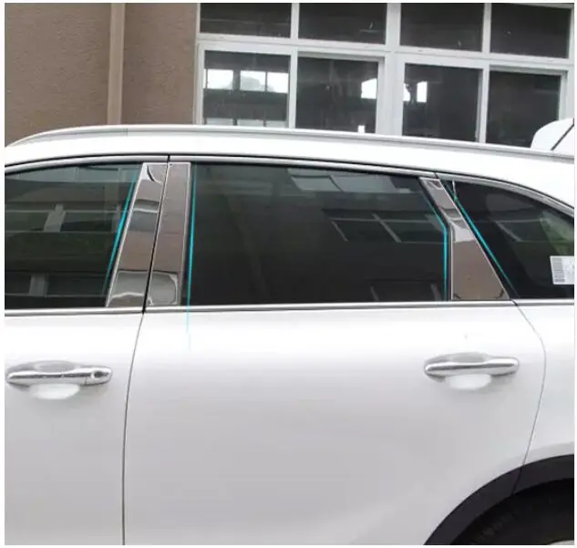 ACCESSORIES FIT FOR KIA SORENTO UM 2016- STAINLESS WINDOW CHROME PILLAR POST POSTS COVER TRIM MOLDING GARNISH ACCENT
ACCESSORIES FIT FOR KIA SORENTO UM 2016- STAINLESS WINDOW CHROME PILLAR POST POSTS COVER TRIM MOLDING GARNISH ACCENT