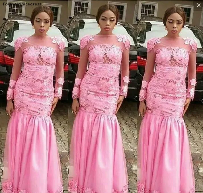 Long Sleeves Prom Dresses 2019 Pink Mermaid Black Girls Holidays Graduation Wear Evening Party Gowns Plus Size Custom Made
Long Sleeves Prom Dresses 2019 Pink Mermaid Black Girls Holidays Graduation Wear Evening Party Gowns Plus Size Custom Made