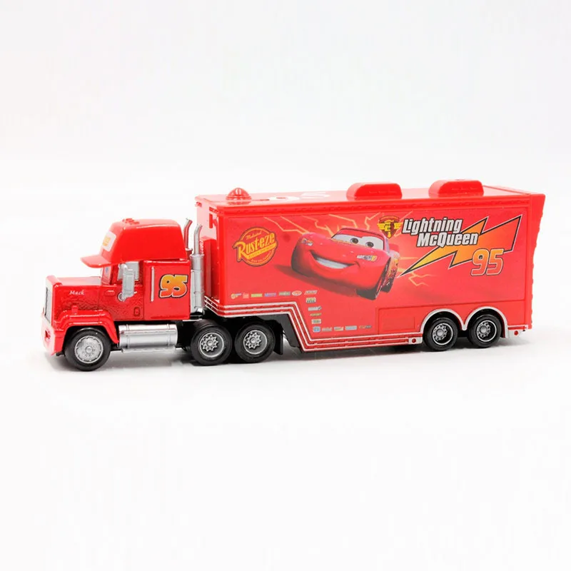 Pixar Cars 2 100% Original Mack Truck No.95 Lightning McQueen 1:55 Scale Diecast Metal Alloy Model Toy For Children'S Gifts
Pixar Cars 2 100% Original Mack Truck No.95 Lightning McQueen 1:55 Scale Diecast Metal Alloy Model Toy For Children'S Gifts