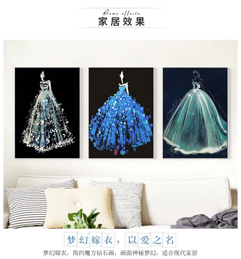 5D 50*60cm wedding dress Diamond Painting New type 26 reflection diamond broderie diamant lifelike diy diamond embroidery
5D 50*60cm wedding dress Diamond Painting New type 26 reflection diamond broderie diamant lifelike diy diamond embroidery