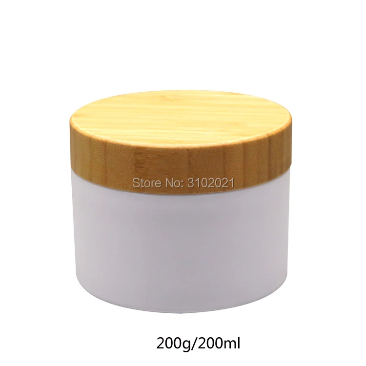 10pcs 200g White PP plastic Facial Eye Cream Jar Container with Bamboo Cover Lid DIY Empty Cosmetic Package Refillable Bottling
10pcs 200g White PP plastic Facial Eye Cream Jar Container with Bamboo Cover Lid DIY Empty Cosmetic Package Refillable Bottling