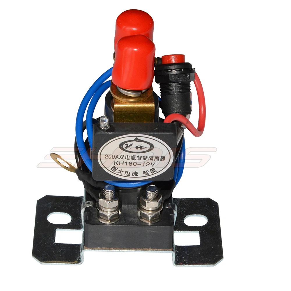 KH 12V 24V 200A Battery Isolator+Car Relays 4 Terminal Dual Battery Switch DC Relay On Off Car Automotive Power Control Switches
KH 12V 24V 200A Battery Isolator+Car Relays 4 Terminal Dual Battery Switch DC Relay On Off Car Automotive Power Control Switches