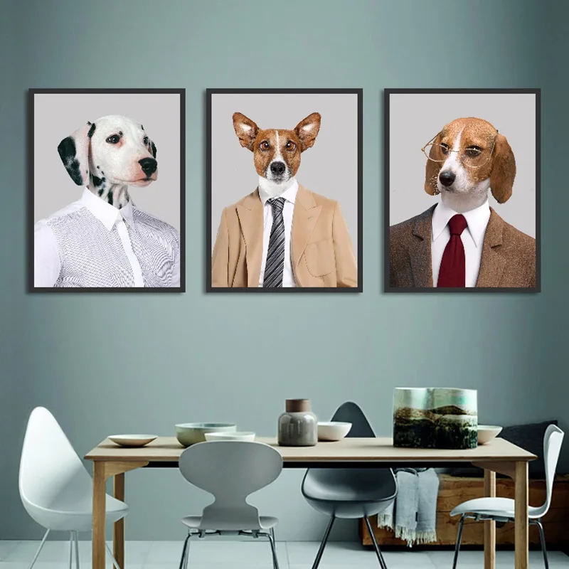 Creative Cute Dog Spray Canvas Painting Nordic Decoration Home Art Poster Modular Wall Picture for Children's Room Nursery Decor
Creative Cute Dog Spray Canvas Painting Nordic Decoration Home Art Poster Modular Wall Picture for Children's Room Nursery Decor