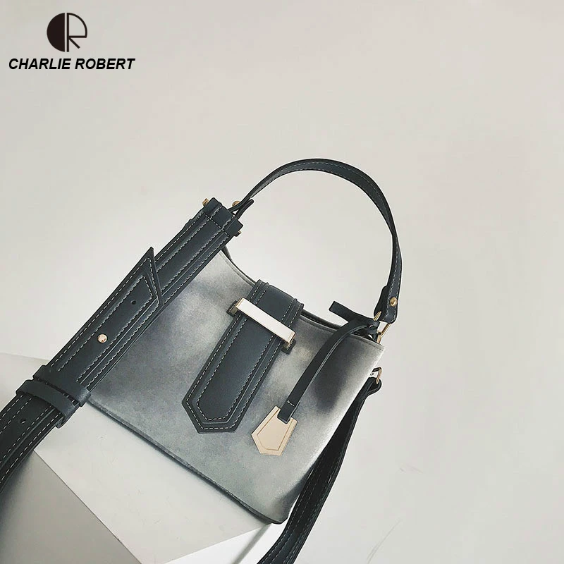 2019 New Velour Black & Gray Vintage Women Lady Hasp SOFT Solid Versatile Shoulder & Handbags Bucket Drop shopping
2019 New Velour Black & Gray Vintage Women Lady Hasp SOFT Solid Versatile Shoulder & Handbags Bucket Drop shopping