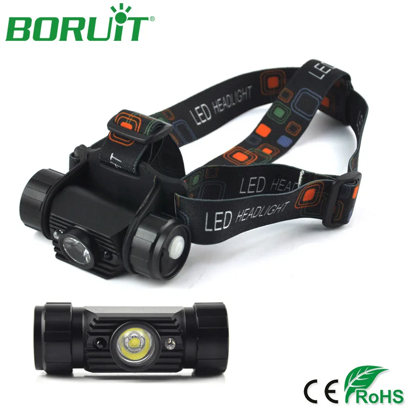 BORUiT Mini IR Sensor Headlamp Induction Flashlight USB Rechargeable Headlight Waterproof Camping Head Torch Light 18650 Battery
BORUiT Mini IR Sensor Headlamp Induction Flashlight USB Rechargeable Headlight Waterproof Camping Head Torch Light 18650 Battery