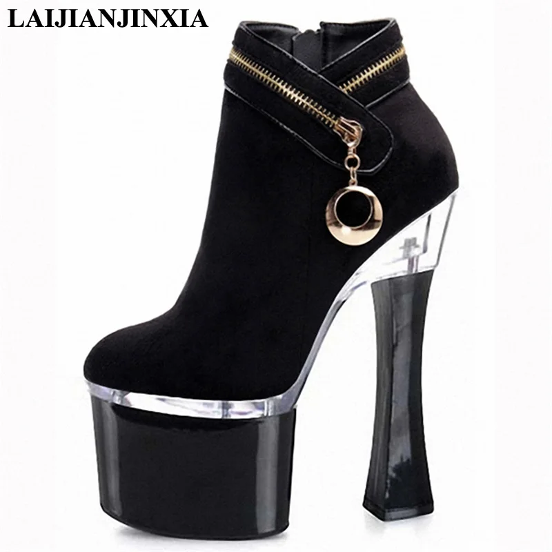 LAIJIANJINXIA New Spring Women Sexy 18cm High-Heels Platform Shoes Night Club Party Pole Dancing Shoes Ankle Boots Dance Shoes
LAIJIANJINXIA New Spring Women Sexy 18cm High-Heels Platform Shoes Night Club Party Pole Dancing Shoes Ankle Boots Dance Shoes