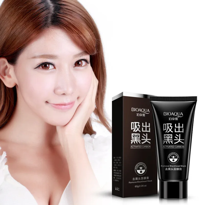 BIOAQUA Skin Care Black mud Facial face mask Deep Cleansing purifying Remove blackhead facial mask strawberry nose Acne remover
BIOAQUA Skin Care Black mud Facial face mask Deep Cleansing purifying Remove blackhead facial mask strawberry nose Acne remover