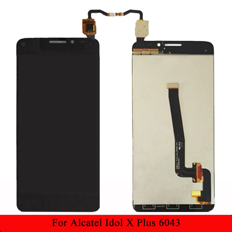 Для Alcatel One Touch Idol X + Plus 6043 OT6043 6043D OT ЖК дисплей сенсорный экран дигитайзер в
