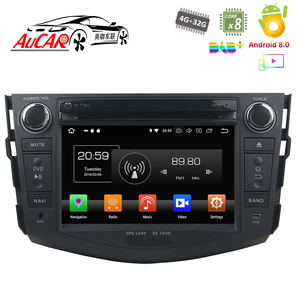 Android Car DVD Player for Toyota RAV4 2006 - 2012 Car GPS Multimedia system HD Bluetooth Radio WIFI 4G Stereo AUX touch screen
Android Car DVD Player for Toyota RAV4 2006 - 2012 Car GPS Multimedia system HD Bluetooth Radio WIFI 4G Stereo AUX touch screen