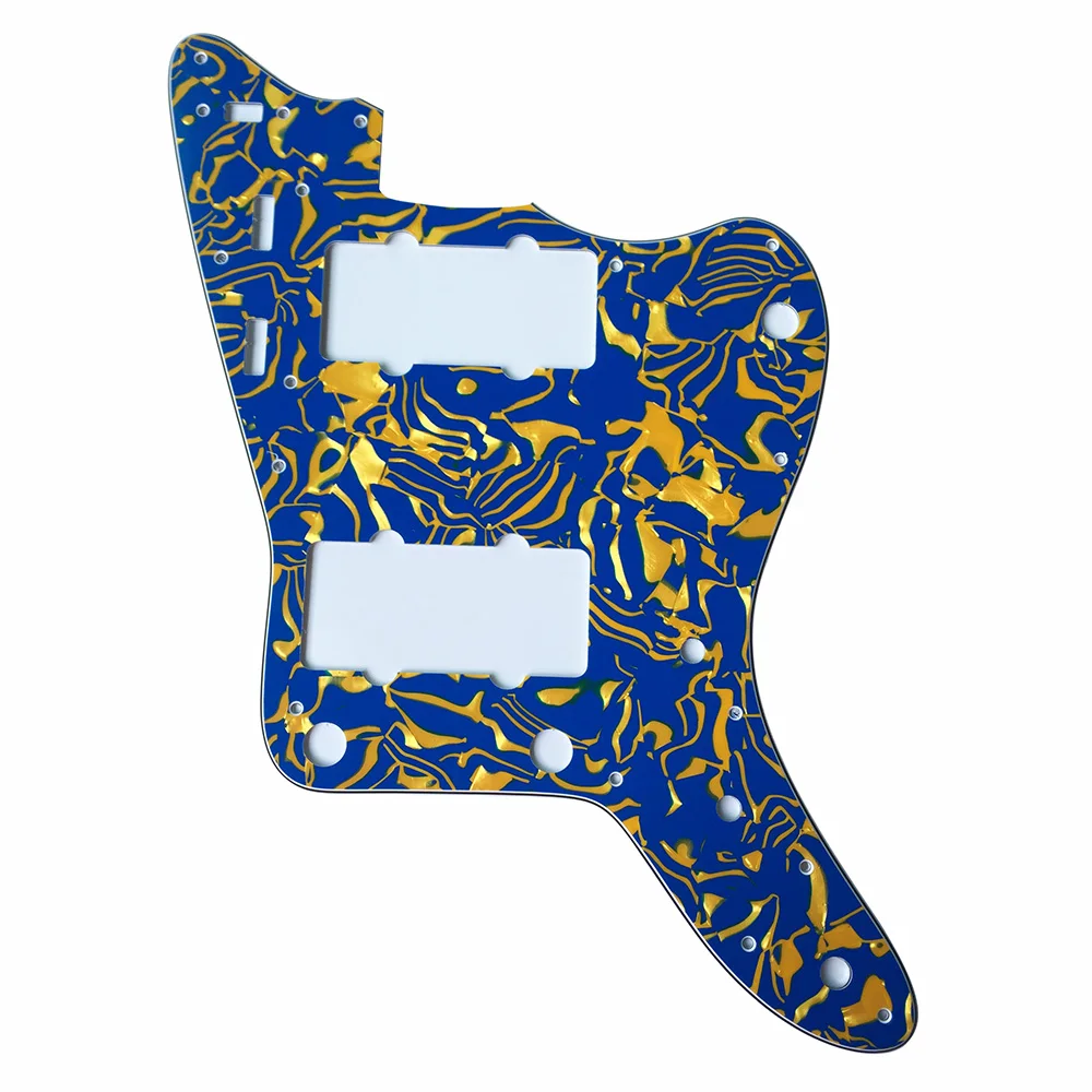 Pleroo Custom Guitar pickgaurd царапинная пластина для японской гитары Jazzmaster Pickguard 4 слойная