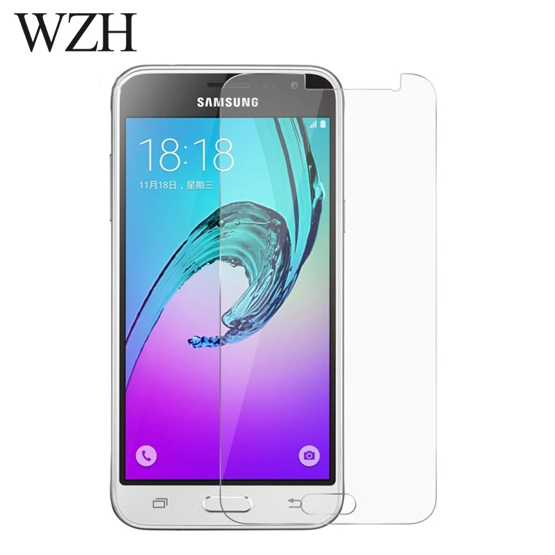 Фото WZH 2.5D Закаленное стекло для Samsung Galaxy J1 J3 J5 J7 2016 S2 S3 S4 S5 S6 S7 Note 3 4 5 - купить