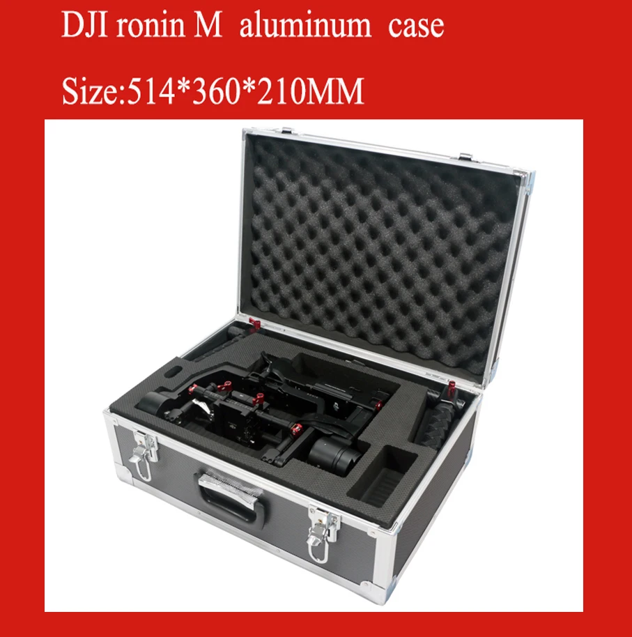 DJI ronin M case aluminum protective box impact resistant protective case with custom EVA lining special custom for roinin m
DJI ronin M case aluminum protective box impact resistant protective case with custom EVA lining special custom for roinin m