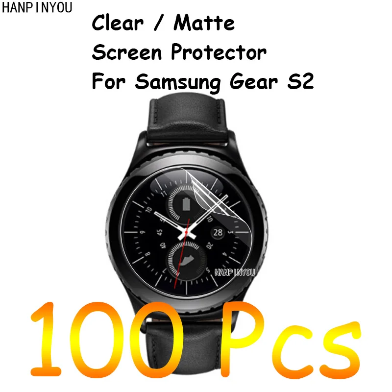 100 шт Для Samsung Gear S2/S2 Классическая HD Прозрачная/Антибликовая матовая защитная пленка + салфетка для очистки
100 шт Для Samsung Gear S2/S2 Классическая HD Прозрачная/Антибликовая матовая защитная пленка + салфетка для очистки