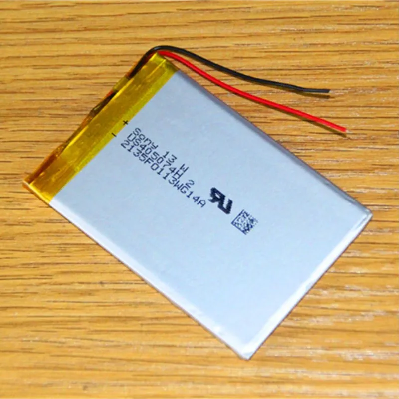 Cube B39HDS 3.7V polymer lithium battery 405074 tachograph 2000 Ma shipping Rechargeable Li-ion Cell
Cube B39HDS 3.7V polymer lithium battery 405074 tachograph 2000 Ma shipping Rechargeable Li-ion Cell