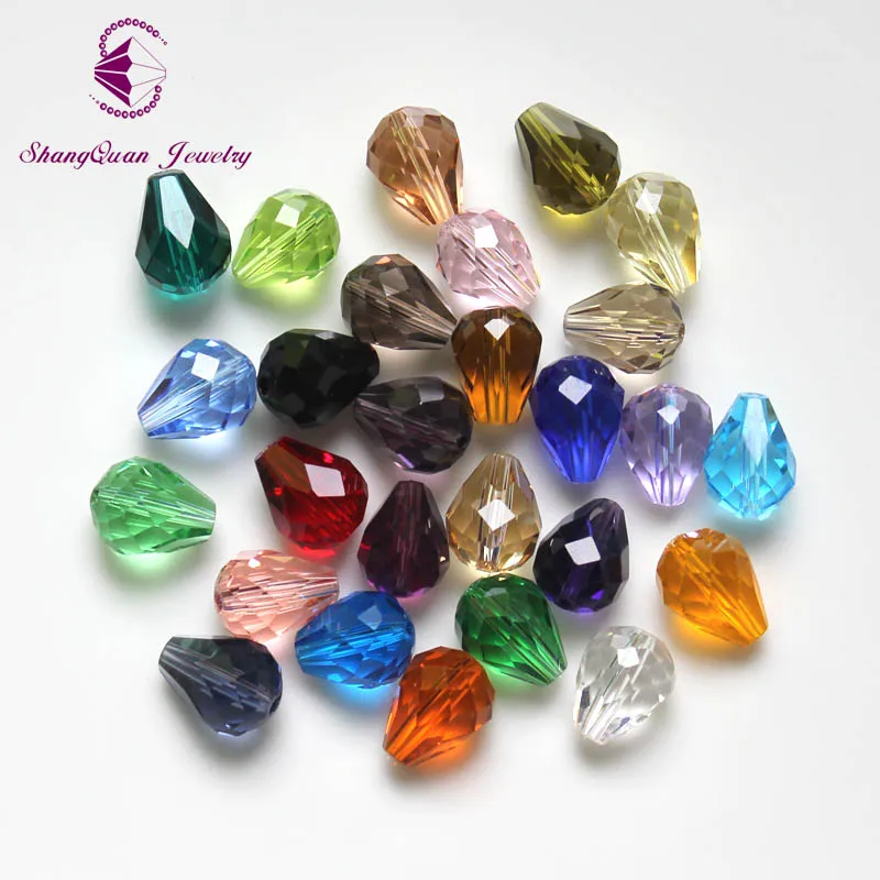 100pcs/lot Crystal Tear Drop Beads 10x8mm Mixed Color DIY Bead Jewelry Necklace Making AAA Grade
100pcs/lot Crystal Tear Drop Beads 10x8mm Mixed Color DIY Bead Jewelry Necklace Making AAA Grade
