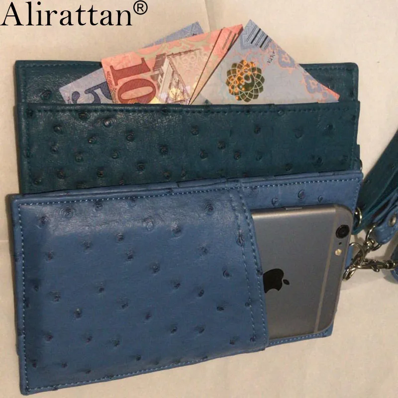 New Genuine Leather Phone Wallet Pouch for Women 2021 Fashion Ostrich Cow Leather With Lanyardr Phone Bag For iPhone X XS Max XR
New Genuine Leather Phone Wallet Pouch for Women 2021 Fashion Ostrich Cow Leather With Lanyardr Phone Bag For iPhone X XS Max XR