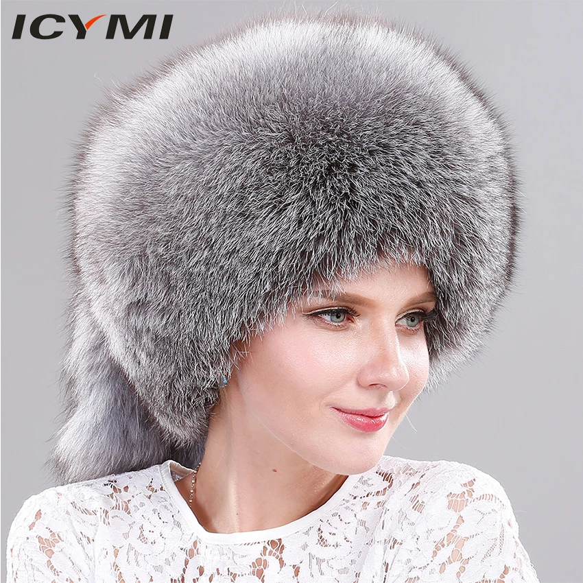 ICYMI Whole Piece Fox Fur Hat with Tail Women Winter Cap Real Fur Hat Fashion Russian Ushanka Thick Warm Ear Protect Female Hat
ICYMI Whole Piece Fox Fur Hat with Tail Women Winter Cap Real Fur Hat Fashion Russian Ushanka Thick Warm Ear Protect Female Hat