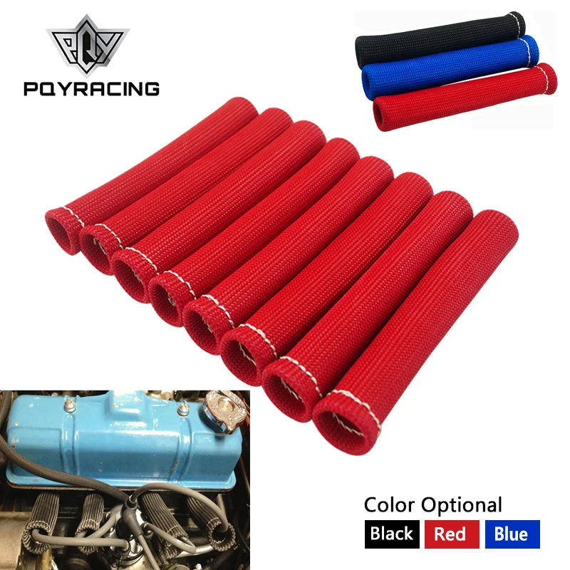 PQY - 8PCS/LOT Universal Fiberglass Spark plug Heat Protector Sleeve sleeving fuel A/C oil line wiring 6'BLACK,RED,BLUE SPH11
PQY - 8PCS/LOT Universal Fiberglass Spark plug Heat Protector Sleeve sleeving fuel A/C oil line wiring 6'BLACK,RED,BLUE SPH11