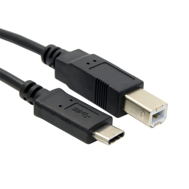 USB-C USB 3.1 Type C Male Connector to USB 2.0 B Type Male Data Cable for Cell Phone & Macbook & Laptop 1m/3ft
USB-C USB 3.1 Type C Male Connector to USB 2.0 B Type Male Data Cable for Cell Phone & Macbook & Laptop 1m/3ft