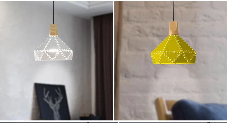 Creative Iron & Wood Pendant Light post-modern Industrial style loft dining room foyer decorative lighting star geometry lamp
Creative Iron & Wood Pendant Light post-modern Industrial style loft dining room foyer decorative lighting star geometry lamp