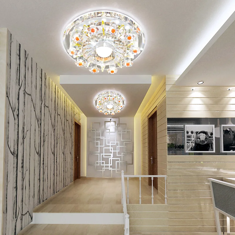 Modren Circle crystal LED ceiling light fixture Home deco dia 180mm hall way ceilign lamp
Modren Circle crystal LED ceiling light fixture Home deco dia 180mm hall way ceilign lamp