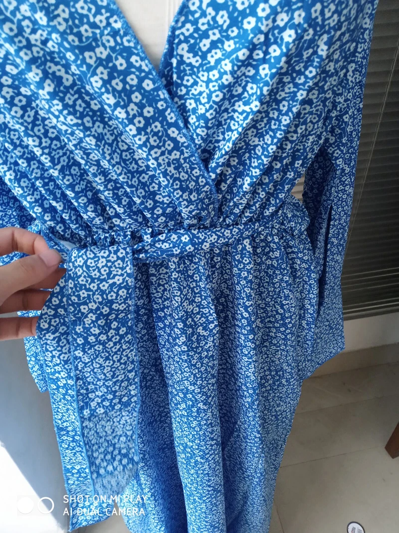 Women Casual Dress Solid Ankle-Length Summer Party Dress Vestidos Cute Clothing Office Lady Fold Loose Belt Dress
Women Casual Dress Solid Ankle-Length Summer Party Dress Vestidos Cute Clothing Office Lady Fold Loose Belt Dress
