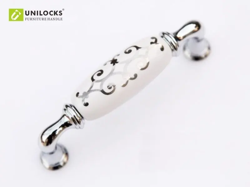 10Pcs/lot Zinc Alloy White Ceramic Kitchen 96mm Cabinet And Silver Flower Furniture Door Handle
10Pcs/lot Zinc Alloy White Ceramic Kitchen 96mm Cabinet And Silver Flower Furniture Door Handle