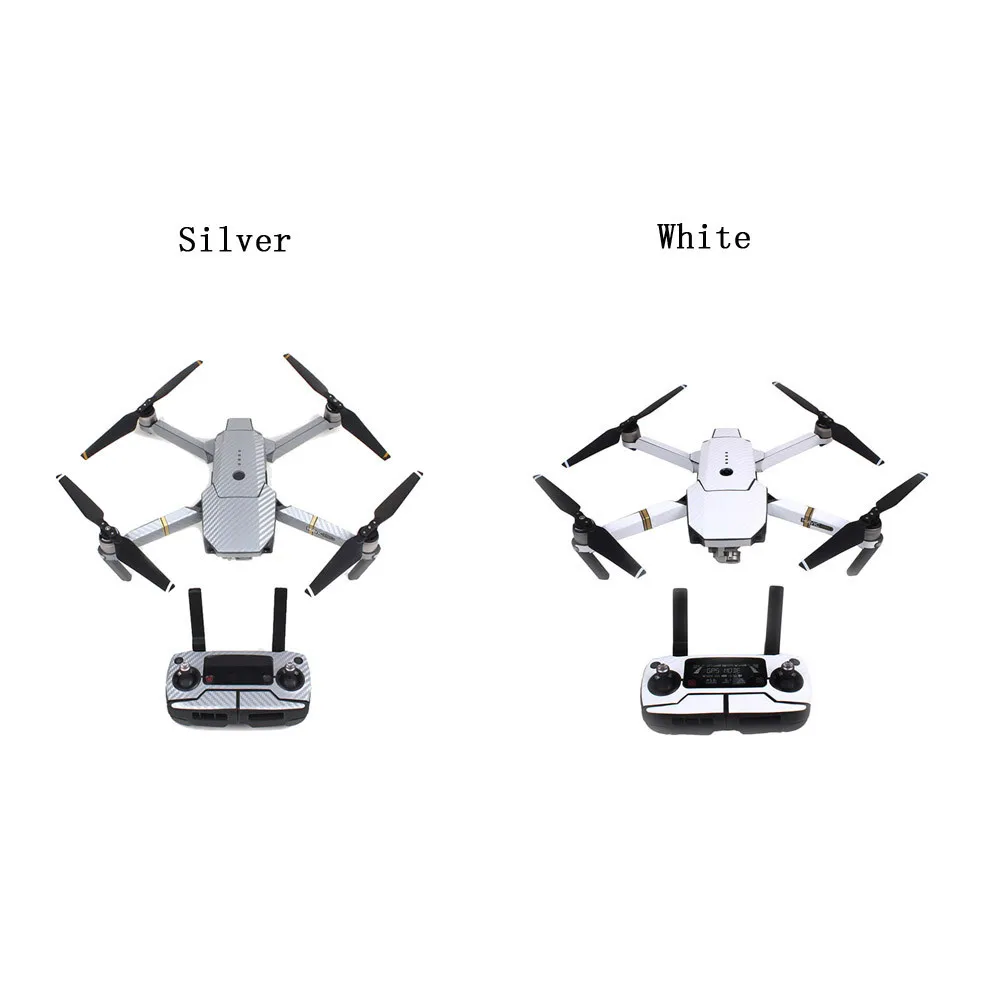 HIPERDEAL водонепроницаемые Стикеры из углеродного волокна 2 цвета для DJI Mavic Pro