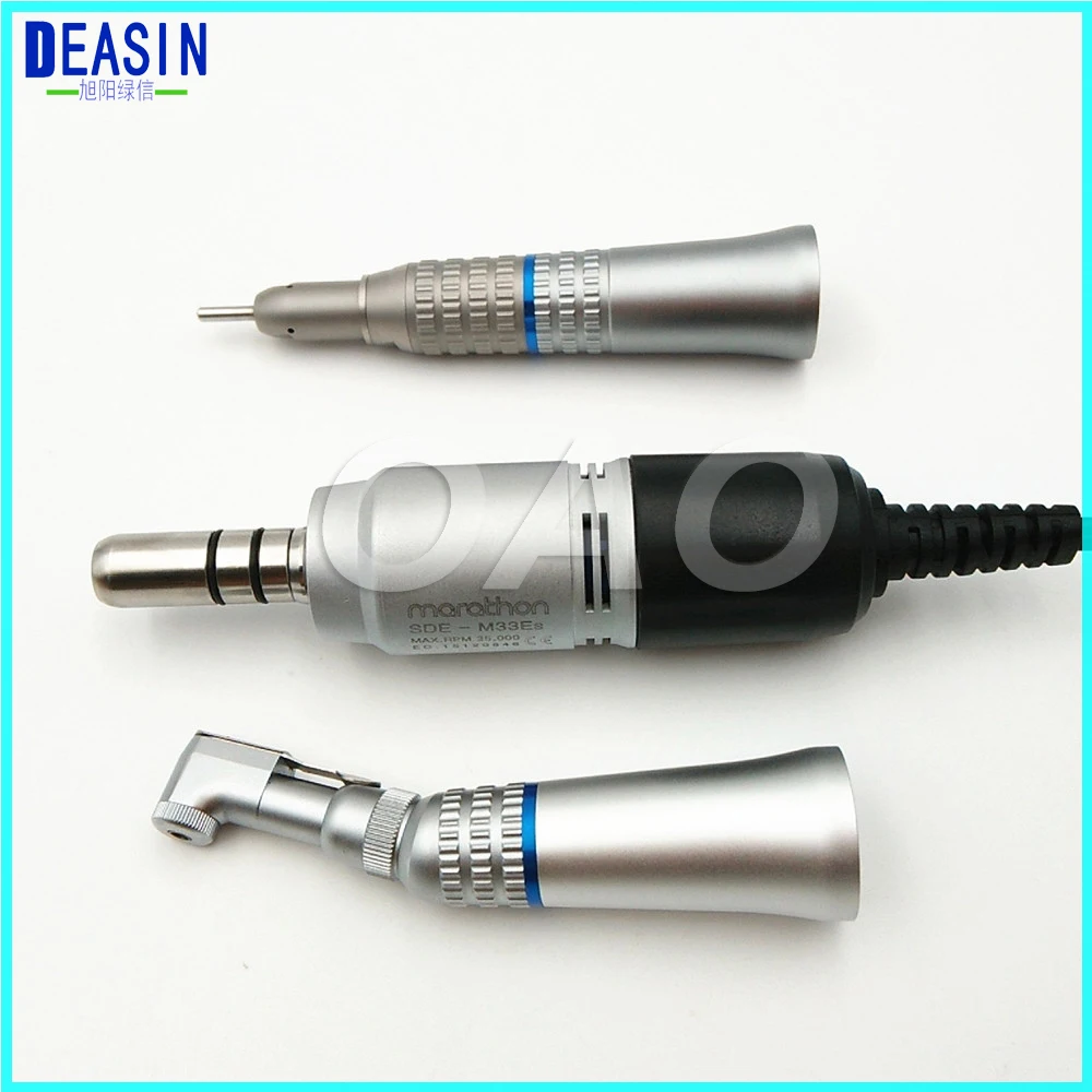 

E type Dental Lab Polisher Micromotor M33Es Hand piece Contra Angle And Straight handpiece 350,000 RPM