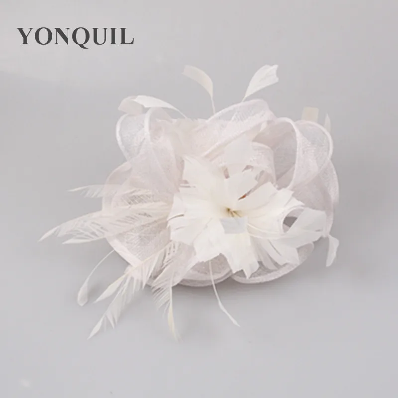 White Sinamay Fascinator Base with Feather Flower Hat Women Wedding Hair Accessories Ladies Party Cocktail Millinery Headpiece
White Sinamay Fascinator Base with Feather Flower Hat Women Wedding Hair Accessories Ladies Party Cocktail Millinery Headpiece