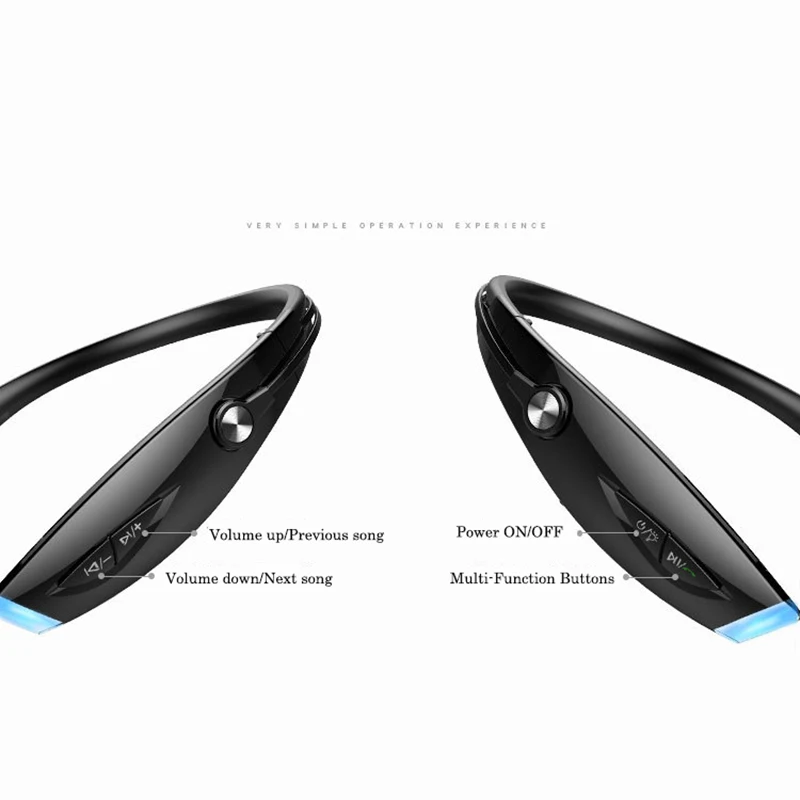 H1 Беспроводная стерео гарнитура музыкальные наушники спортивные Bluetooth Handsfree |
