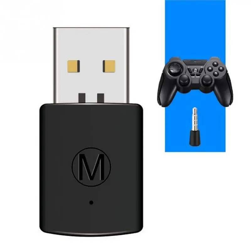 3 5 мм Bluetooth 4 0 + EDR USB адаптер адаптеры для PS4 стабильную работу гарнитура с мужскими