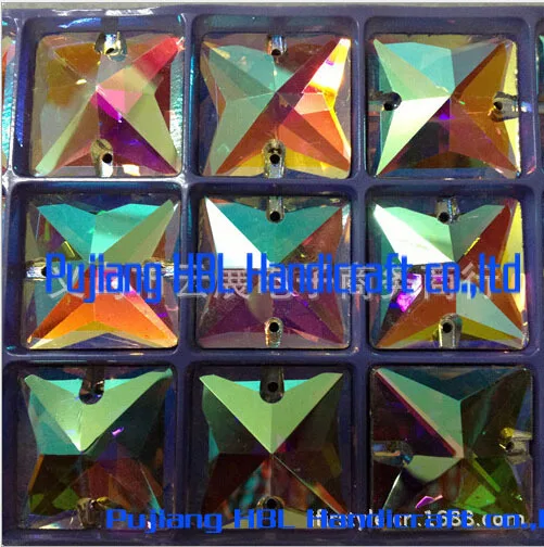 2 Holes 10mm 45PCS Crystal AB Glass Sew On Stone Strsaa Square Loose Rhinestones For Dress Accessaries
2 Holes 10mm 45PCS Crystal AB Glass Sew On Stone Strsaa Square Loose Rhinestones For Dress Accessaries