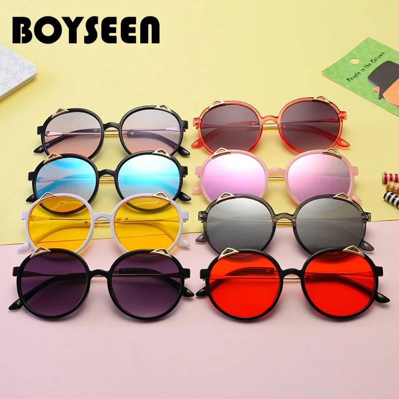 2019 new children's sunglasses cute decorative ear children's sunglasses fashion round frame cat ears children's sunglasses
2019 new children's sunglasses cute decorative ear children's sunglasses fashion round frame cat ears children's sunglasses