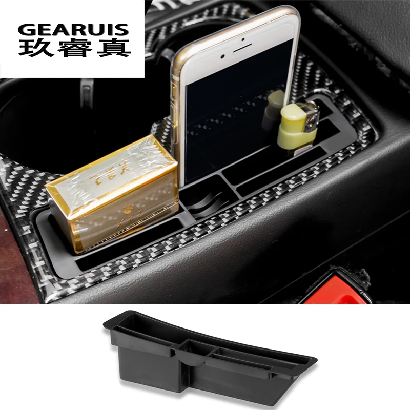 Car styling Interior Cup Holder Frame Decorative Phone Card Holder Organizer Storage Box For Audi A4 B8 A5 auto Accessories
Car styling Interior Cup Holder Frame Decorative Phone Card Holder Organizer Storage Box For Audi A4 B8 A5 auto Accessories