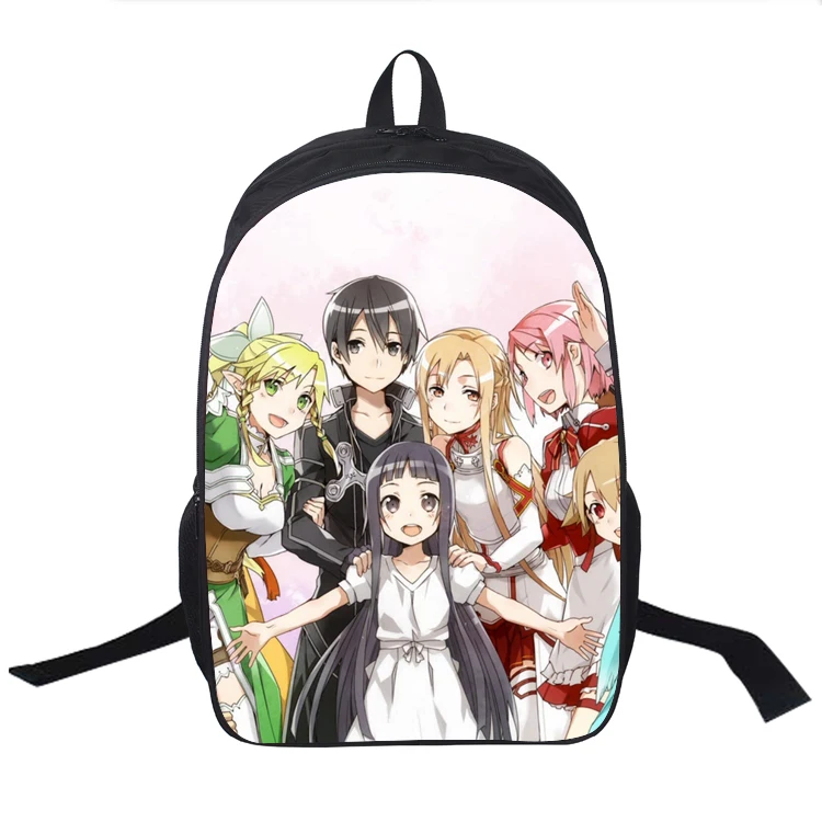 Sword Art Online School Bags School rucksack fashion Surprise gift schoolbag beautiful Students Boys Girls
Sword Art Online School Bags School rucksack fashion Surprise gift schoolbag beautiful Students Boys Girls