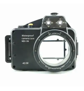 

Meikon 40m/130ft Waterproof Underwater Camera Housing Case for Sony NEX-5N Can Be Used With 16mm Lens